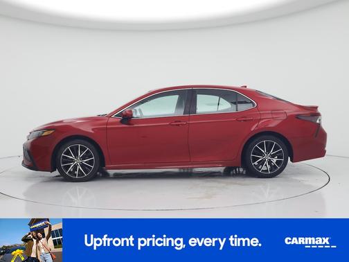 Red 2021 Toyota Camry SE