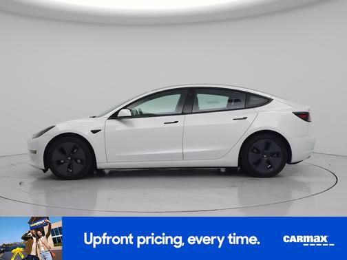 White 2021 Tesla Model 3 Long Range