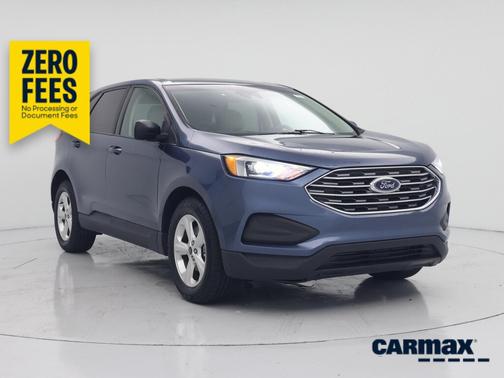Blue 2019 Ford Edge SE