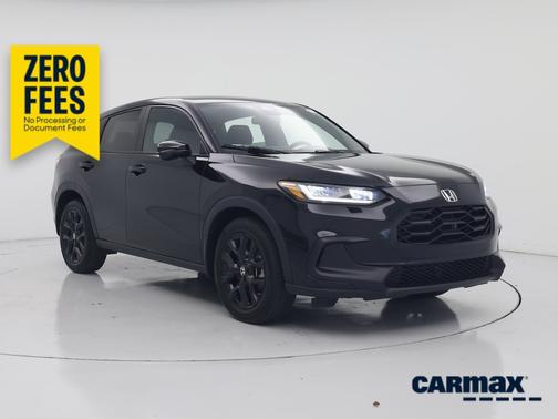 Black 2025 Honda HR-V Sport