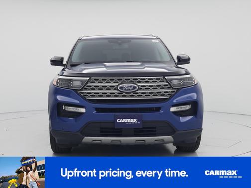 Blue 2021 Ford Explorer Limited