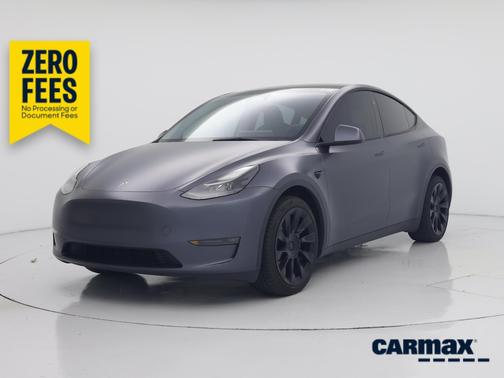 Gray 2023 Tesla Model Y Long Range