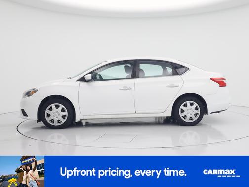 White 2016 Nissan Sentra SV