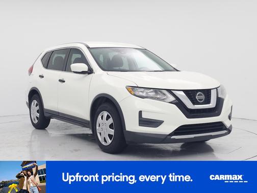 White 2019 Nissan Rogue S