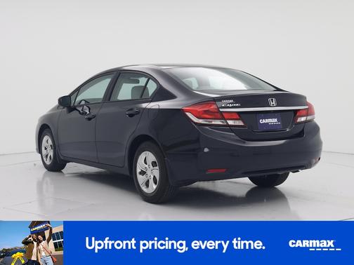 Black 2014 Honda Civic LX