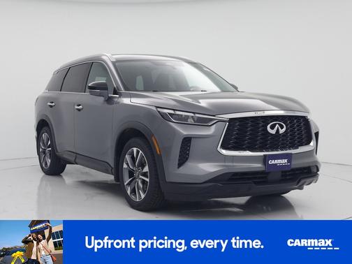 Gray 2023 INFINITI QX60 Luxe