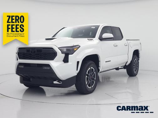 White 2026 Toyota Tacoma Hybrid TRD Sport