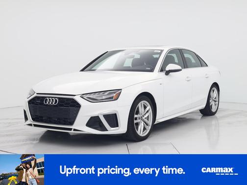 White 2024 Audi A4 S-Line Premium Plus