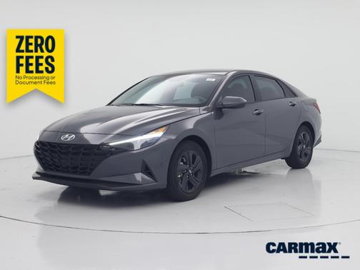 Gray 2023 Hyundai ELANTRA HEV Blue
