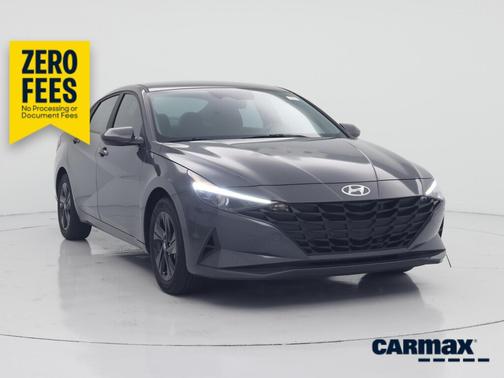 Gray 2023 Hyundai ELANTRA HEV Blue