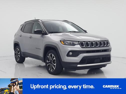 Silver 2023 Jeep Compass Limited