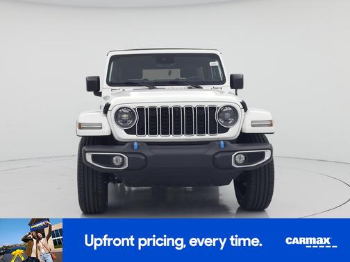 White 2024 Jeep Wrangler 4xe Sahara