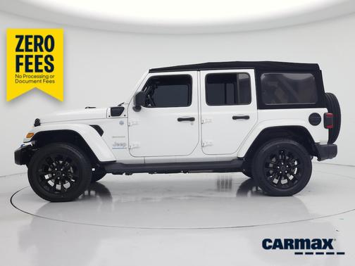 White 2024 Jeep Wrangler 4xe Sahara