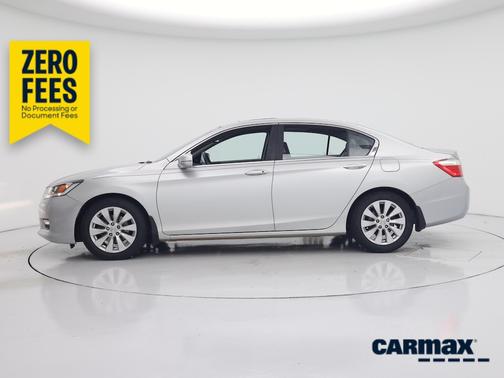 Silver 2015 Honda Accord EX-L