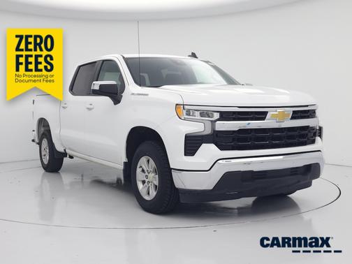 White 2025 Chevrolet Silverado 1500 LT