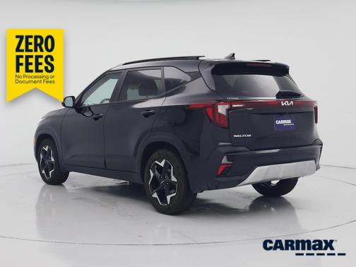 Black 2025 Kia Seltos S