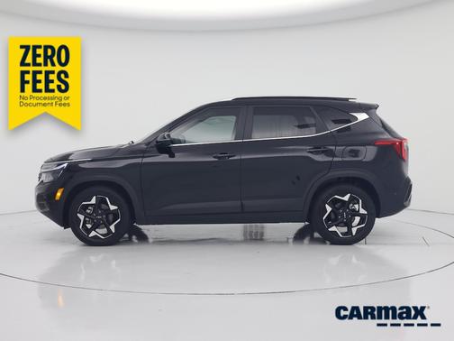 Black 2024 Kia Seltos EX