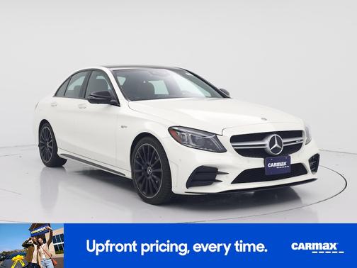 White 2021 Mercedes-Benz AMG C 43