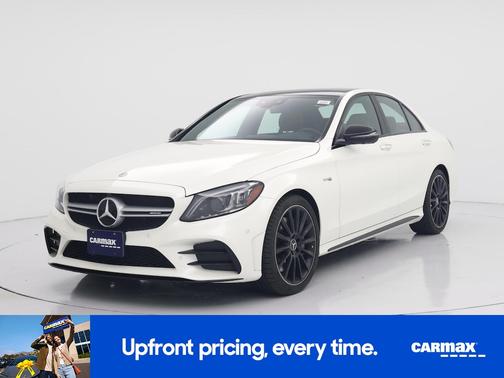 White 2021 Mercedes-Benz AMG C 43
