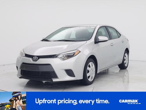 Silver 2016 Toyota Corolla LE