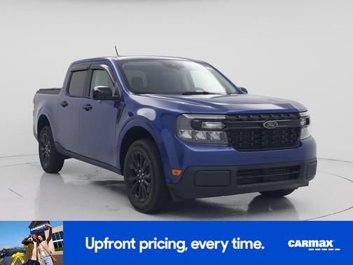Blue 2024 Ford Maverick XLT