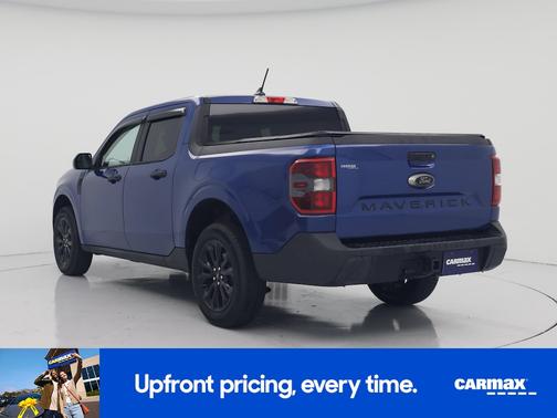 Blue 2024 Ford Maverick XLT