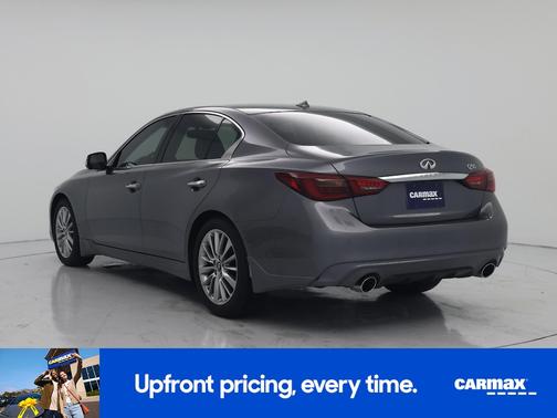 Gray 2024 INFINITI Q50 Luxe