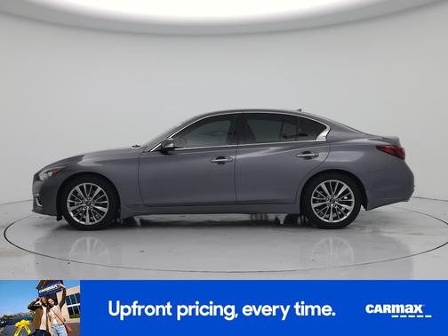 Gray 2024 INFINITI Q50 Luxe