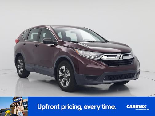 Burgundy 2018 Honda CR-V LX