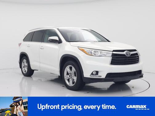 White 2016 Toyota Highlander Limited