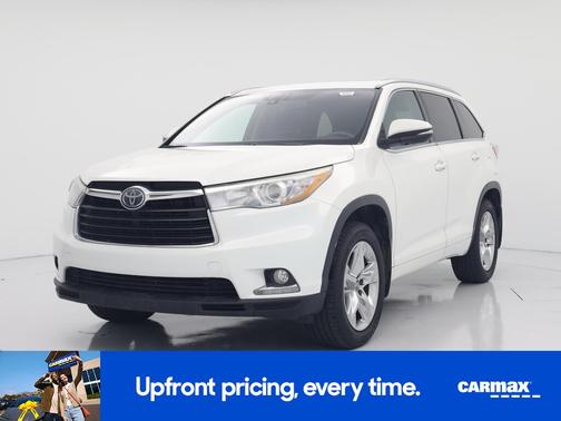 White 2016 Toyota Highlander Limited
