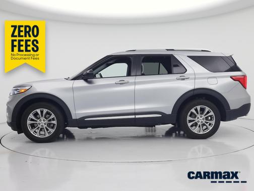 Silver 2024 Ford Explorer Limited