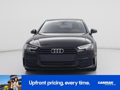 Black 2018 Audi A4 Premium Plus