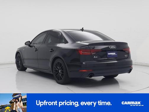 Black 2018 Audi A4 Premium Plus