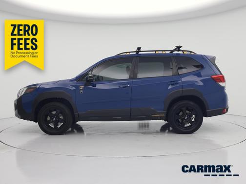 Blue 2022 Subaru Forester Wilderness