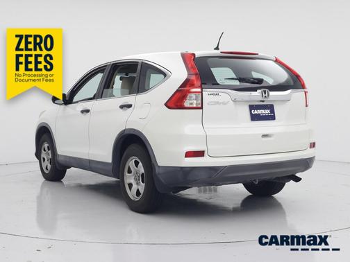 White 2015 Honda CR-V LX