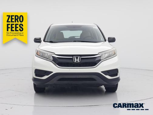 White 2015 Honda CR-V LX