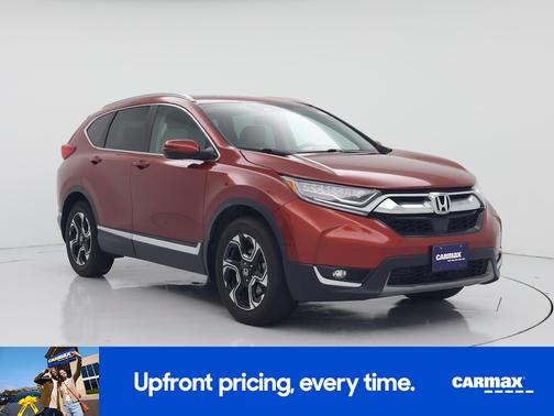 Orange 2017 Honda CR-V Touring