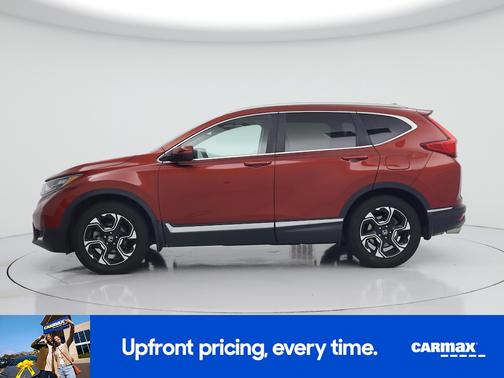 Orange 2017 Honda CR-V Touring