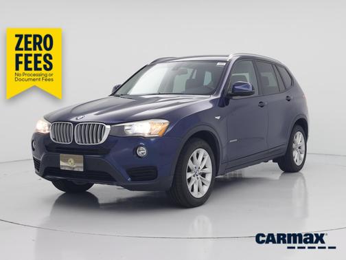 Blue 2017 BMW X3 XDrive28i