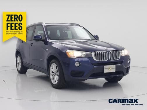 Blue 2017 BMW X3 XDrive28i