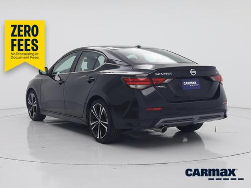 Black 2021 Nissan Sentra SR
