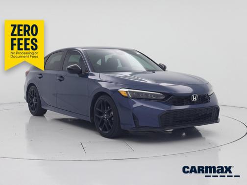 Blue 2025 Honda Civic Sport