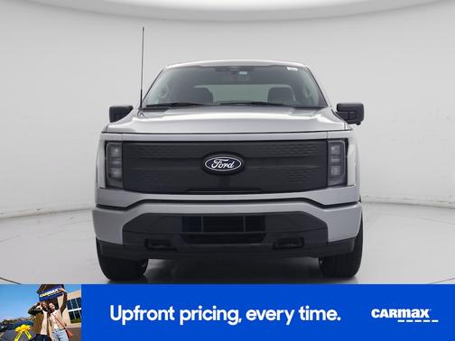 Silver 2024 Ford F-150 Lightning XLT