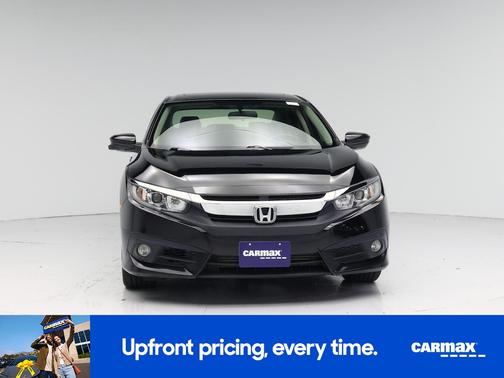 Black 2018 Honda Civic EX-T