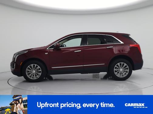 Burgundy 2018 Cadillac XT5 Luxury