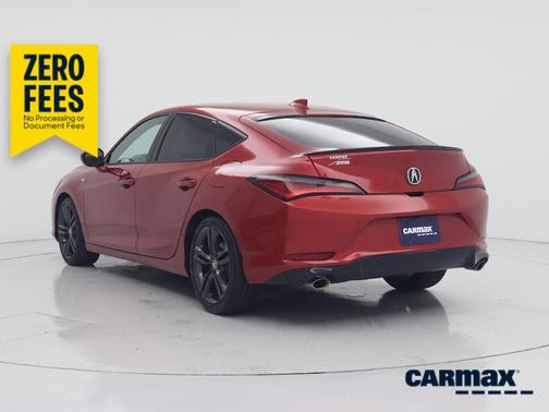 Red 2025 Acura Integra A-Spec