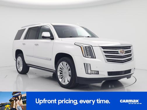 White 2019 Cadillac Escalade Platinum