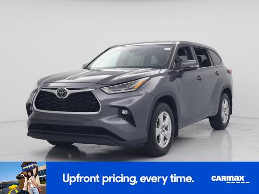 Gray 2021 Toyota Highlander LE
