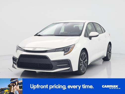 White 2021 Toyota Corolla SE